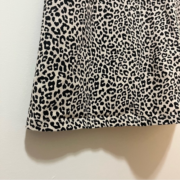 H&M - Leopard Print - A-Line Mini Dress - Women’s S - Picture 6 of 8